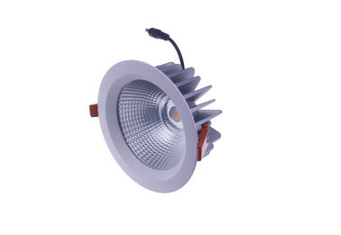 10W Waterproof Indoor Led Downlights , 120lm / W Dimmable Downlights COB CREE LEDS