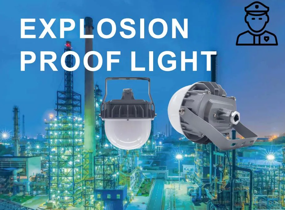Светодиодный взрывозащитный свет ATEX сертифицированный High Bay Area Hanging Wall Mounted Zone 1 Zone 2 LNG Gas Station Нефтяная промышленность 0