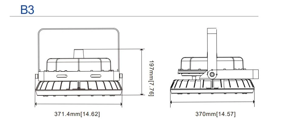 Светодиодный взрывозащитный свет ATEX сертифицированный High Bay Area Hanging Wall Mounted Zone 1 Zone 2 LNG Gas Station Нефтяная промышленность 7