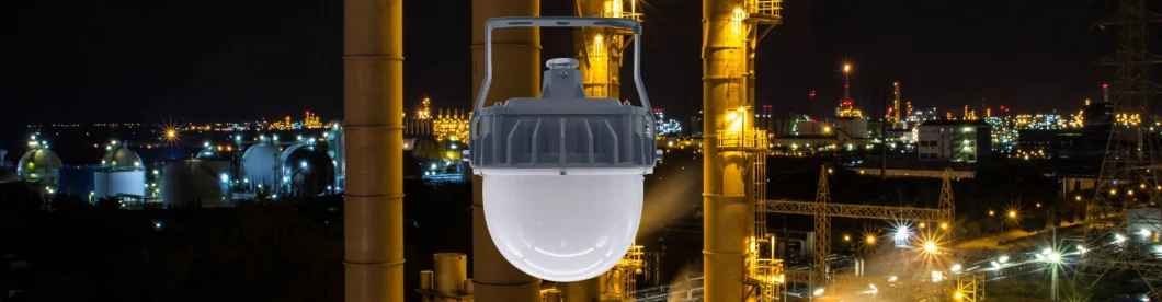 Светодиодный взрывозащитный свет ATEX сертифицированный High Bay Area Hanging Wall Mounted Zone 1 Zone 2 LNG Gas Station Нефтяная промышленность 12
