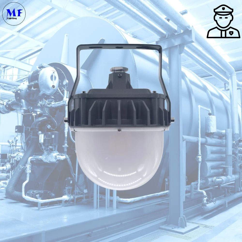 Светодиодный взрывозащитный свет ATEX сертифицированный High Bay Area Hanging Wall Mounted Zone 1 Zone 2 LNG Gas Station Нефтяная промышленность 11