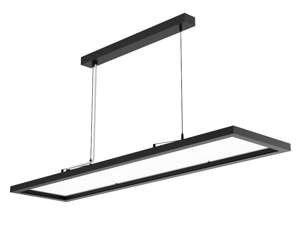Dali Dimmable LED Pendent Lamp LED Panel Light Hanging Commercial Residential High End Class Anti Glare 4FT 5FT 50W 60W Просветительная лампа с регулируемой светодиодной лампой 0