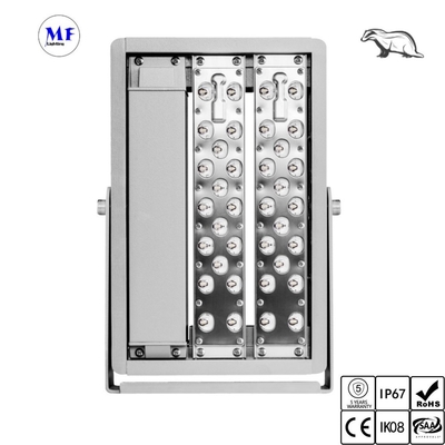 Modular IP67 60W-300W LED Flood Light With RGB Dali Dimming For Viaduct Overpass Crane Hoist Cave Sport Field