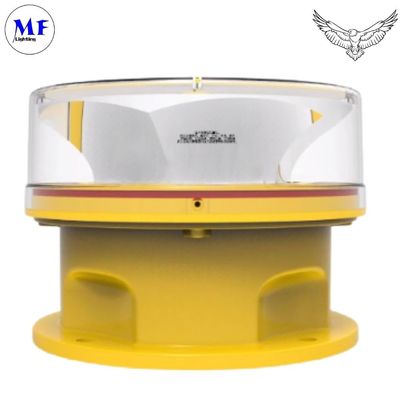 Red Color LED Aviation Obstruction Light for Marking Obstacles with Aluminum Body