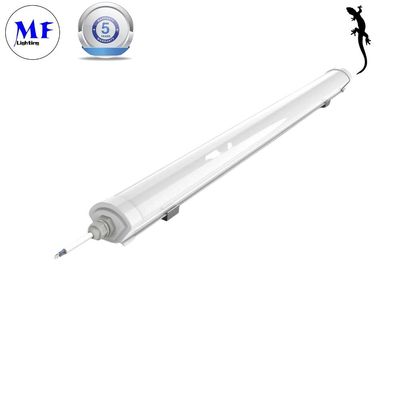 IK08 IP66 LED Triproof Light 3000K 6000K with Emergency Sensor For Warehouse