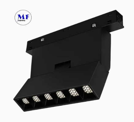 LED Track Linear Light Ra 90+ Plastic Retail Industrial Black White Supermarket Magnetic Shapeble Workshop Shop