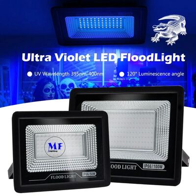 Factory PC Alu. Plug and Play Black 100W IP66 Violet Food Industry Sterilization Gel Nail Curing Solidify Resin Paint Printing LED UV Light