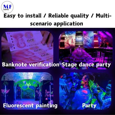 Factory Price 6W EU Us Standard Black Fluorescent Tube PC Alu. Hangable IP43 Nail Party KTV Ambient Atmosphere Scenario LED UV Light Light