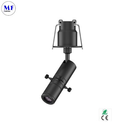 Museum Grade Hybrid Optics Ra97+ 15° -55° Zoom Dali2.0 3W-28W Framing Projector Contour Spotlight Shapeable Track Light for Architectural Lighting