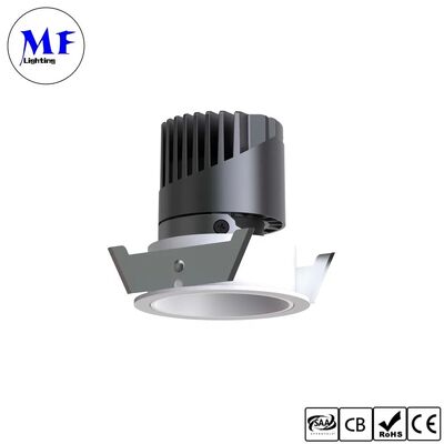 7W Triac /0-10/Dali-2 Dimmable Beam Angle Optional LED Spot Downlight CRI90 100lm/W 3 Year Warranty Recessed Anti-Glare Spring Clip LED Down Light for Hotel