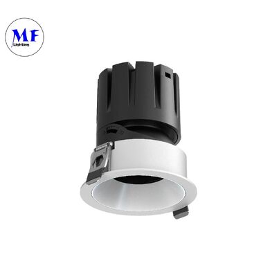 UGR<3 Anti-Glare COB LED Spot Downlight 24°/36° Beam Angle 100LM/W High Lumen Triac 0-10V DALI-2 Dimmable Recessed Ceiling Spotlight Down Light
