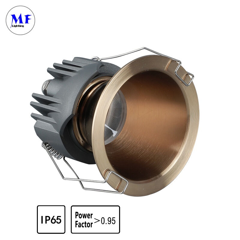 17+ Years Factory IP65 20W 25W 30W Dimmable Recessed Public Mall Hotel Hospital Commercial Residential L Spot Lamp High Feet LED Down Light