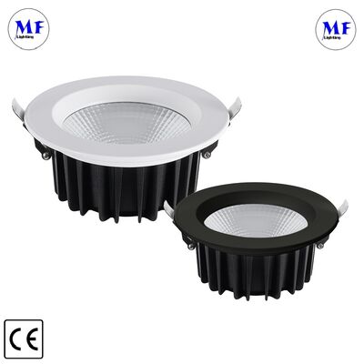 COB LED Recessed Anti-Glare UGR<19 Dimmable Die-Cast Aluminum Indoor Commercial Led Spot Light Led Down Light (Свет подсветка) Сниженная светодиодная лампа
